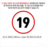 [미국 BACI] White Label BLW3132-BLK