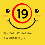 [미국 BACI] White Label BLW3104-BLK (53)