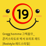 Gregg homme 그렉옴므_ 콘키스타도르 박서 브리프 레드 [Redstyle 레드스타일]