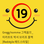 Gregg homme 그렉옴므_ 이러프트 박서 브리프 블랙 [Redstyle 레드스타일]