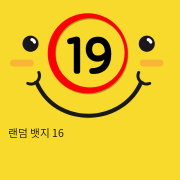 랜덤 뱃지 16